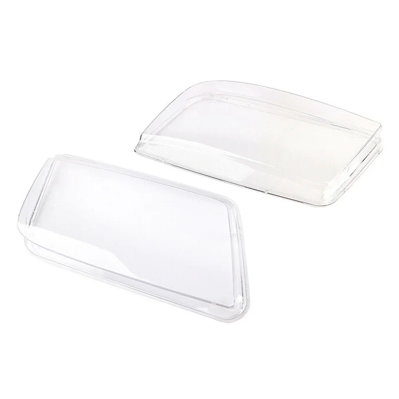 NEW-2 زوج اليسار + اليمين ل بورا جيتا MK4 1999-2004 سيارة عدسة المصباح الأمامي غطاء المصباح عاكس الضوء الجبهة غطاء خفيف #3