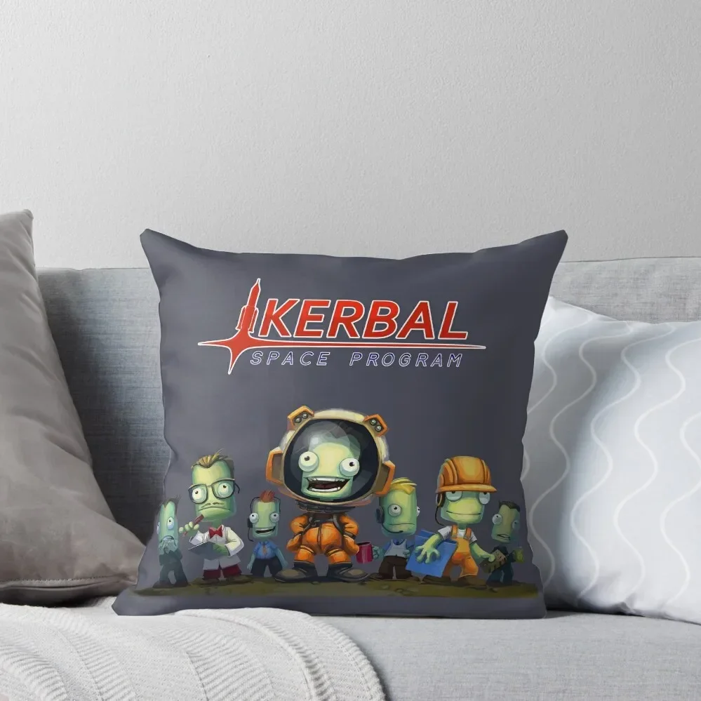 

Kerbal Space Program KSP Team Throw Pillow Christmas Covers pillow pillowcase pillow