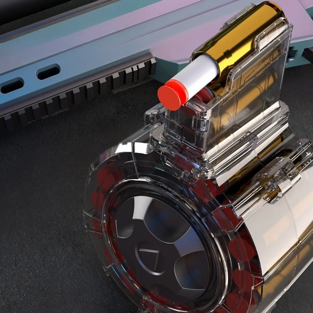 باريت شل لينة رصاصة بندقية يمكن إطلاقها مسدس لعبة قاذفة كهربائية قناص بندقية نموذج لعبة اطلاق النار في الهواء الطلق هدية الكريسماس