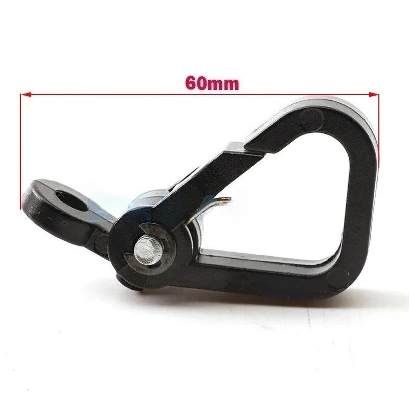 Motorcycle Spring Clip Snap Hook Luggage Helmet Bottle For Motorbike/Scooter/Dirt Bike/ATV/Quad Aluminum Alloy Moto parts