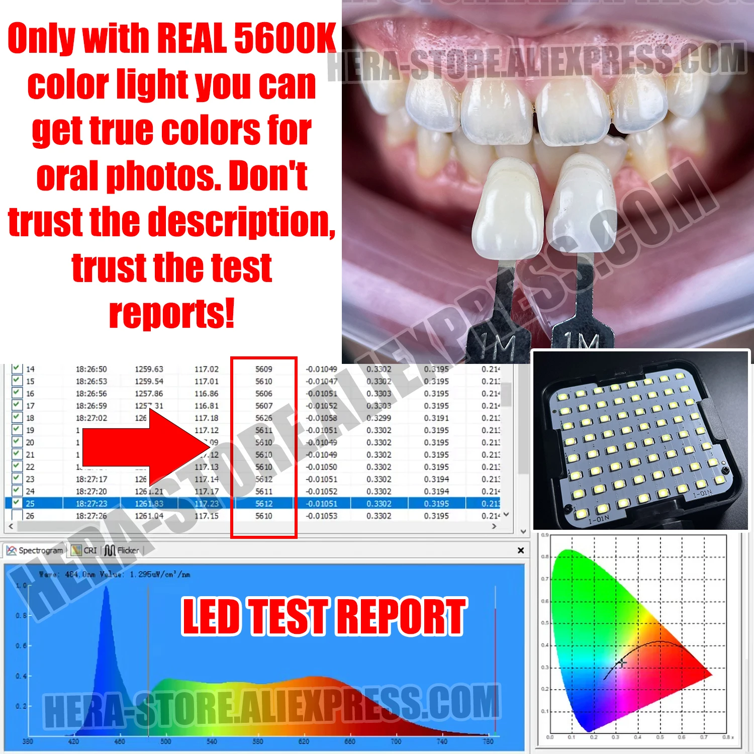 Lampka do fotografii dentystycznej ze statywem Bluetooth, lampka do wypełniania jamy ustnej dla dentystów, sprzęt do lamp dentystycznych do zdjęć.