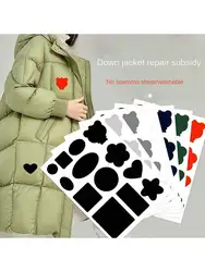 5 self adhesive repair patches for repairing holes in down jackets without ironing stickers patch DIY down jacket repair patch