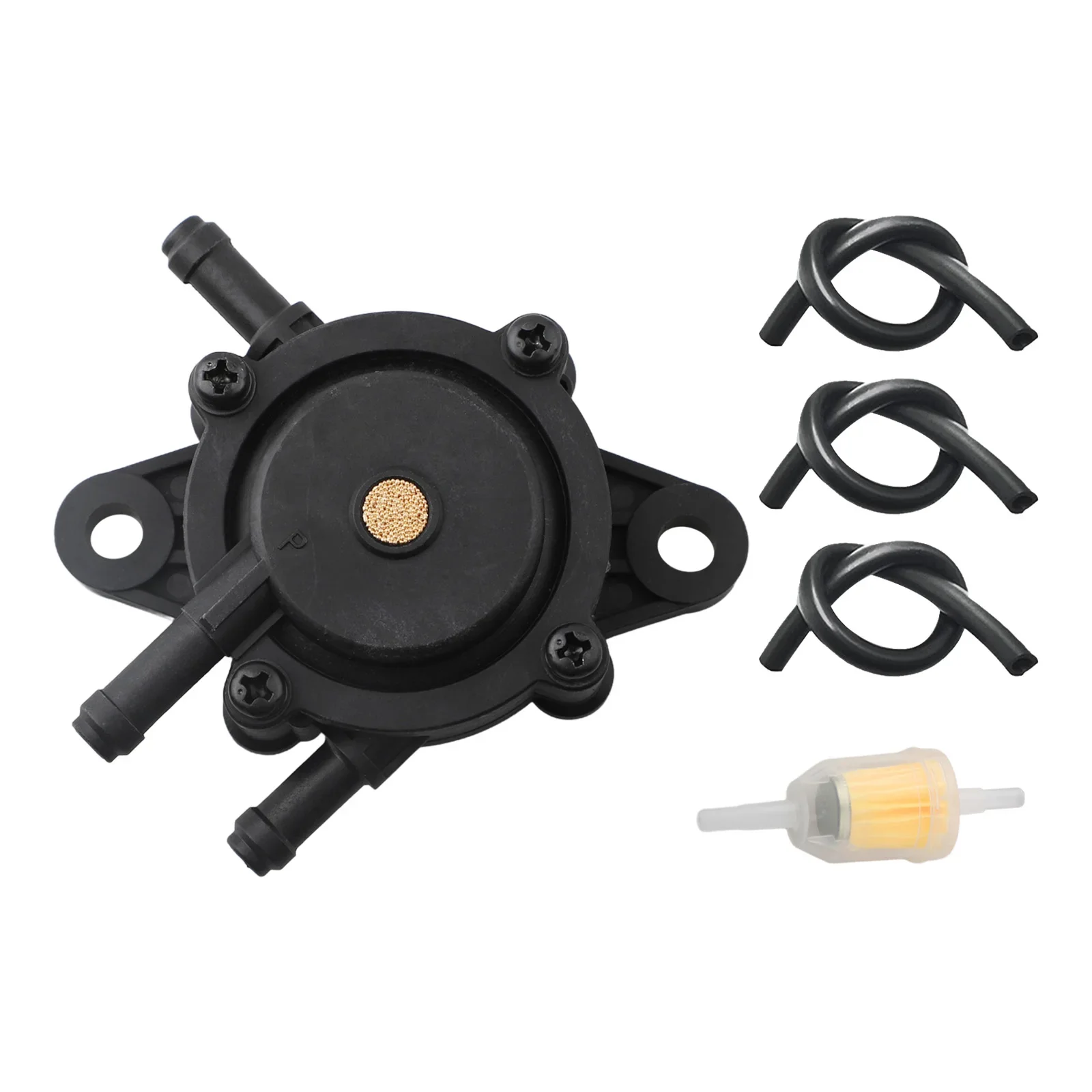 

Engineered Fuel Pump Replacement Kit with Filter and Oil Hose for Honda Engines from For 17HP to 25HP OEM Numbers