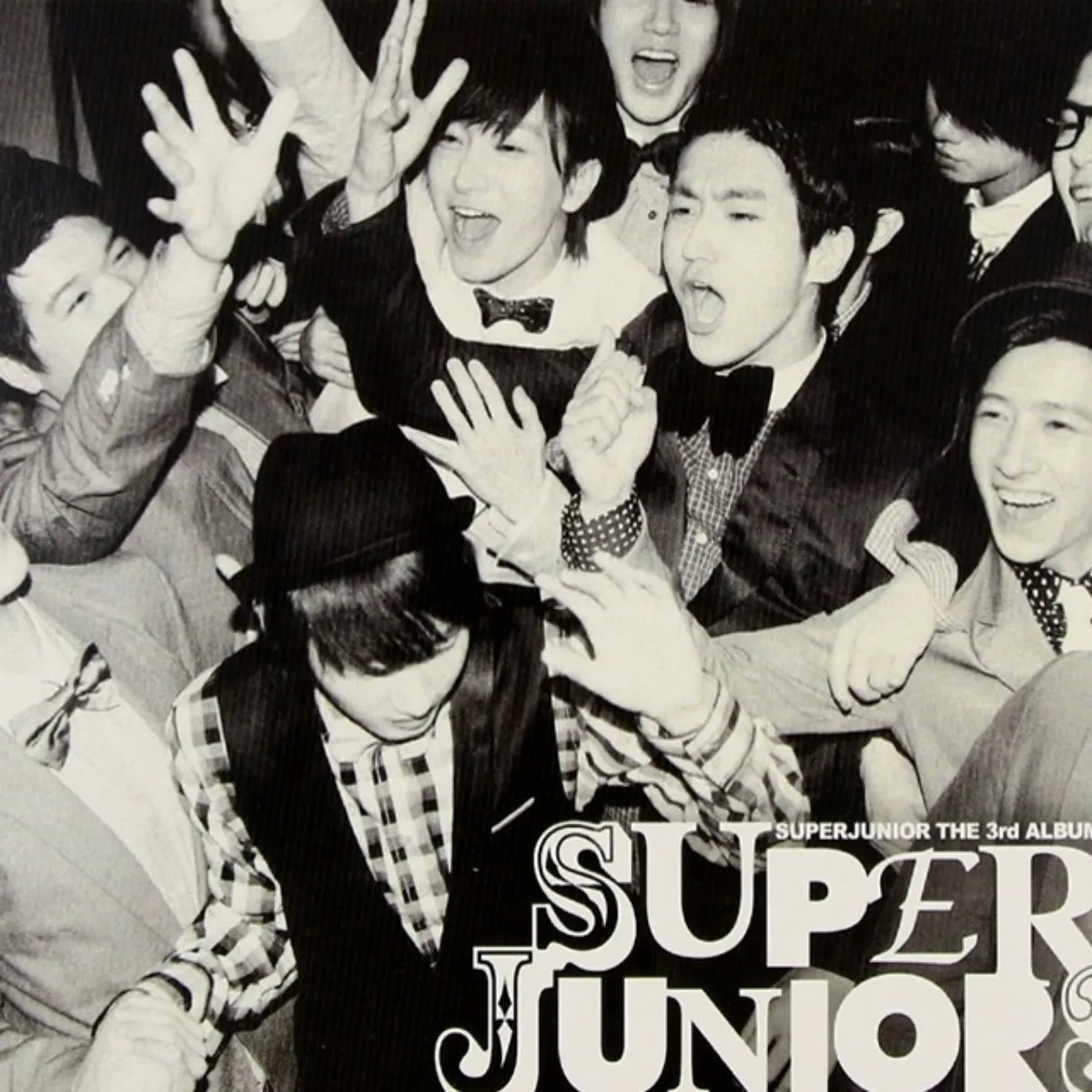 قرص مضغوط للألبوم الثالث "Sorry Sorry" من Super Junior - مسار K-Pop المميز، سجل موسيقي قابل للجمع للمعجبين #2