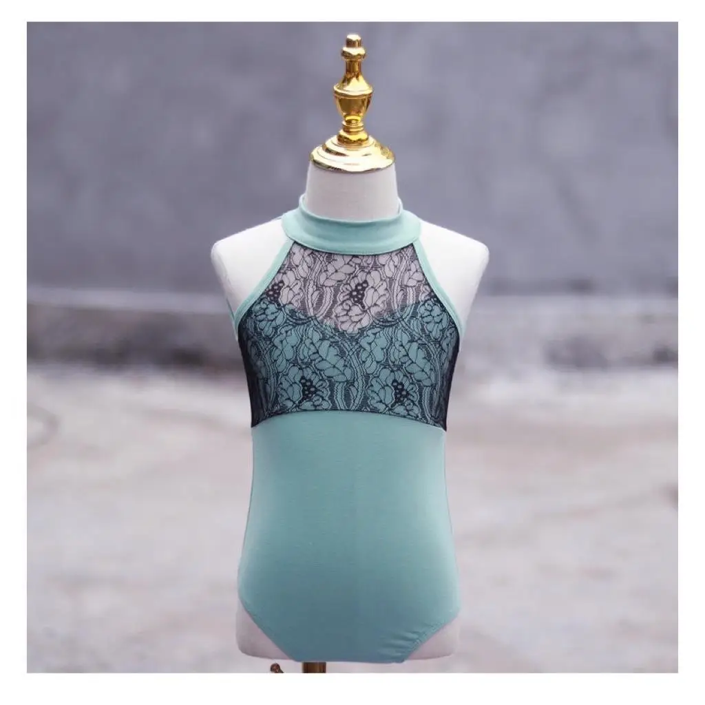 Fantasia de Dança para Meninas, Vestido de Ballet Infantil, Uniforme de Dança Latina Sem Mangas, Saia de Princesa, Roupa de T...