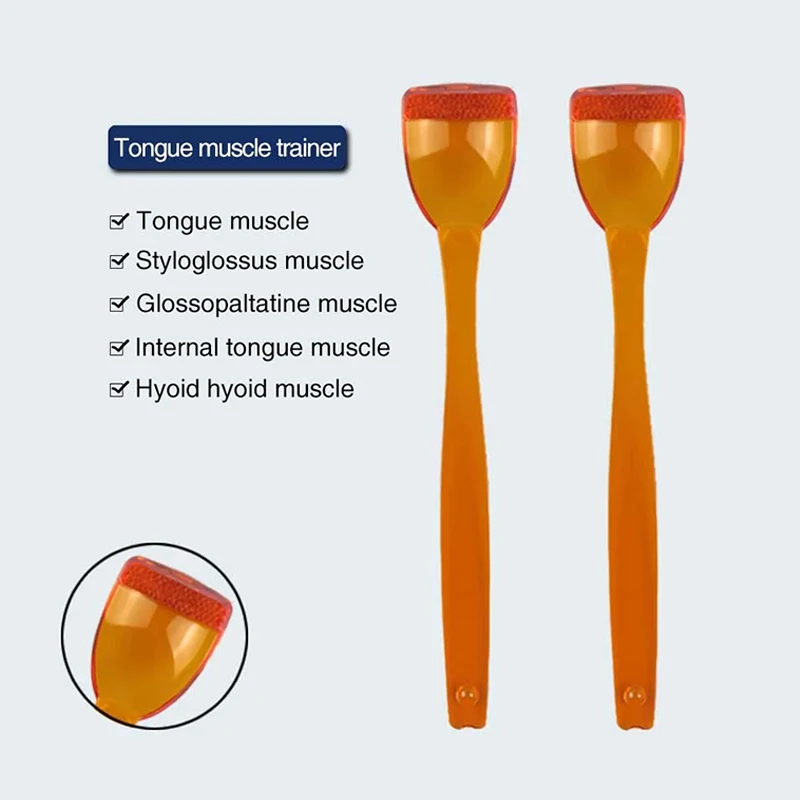 4 قطعة/المجموعة الكلام العلاج ملعقة اللسان تدليك العضلات المدرب التوحد إعادة التأهيل النطق تحسين أدوات التدريب الحديث #4