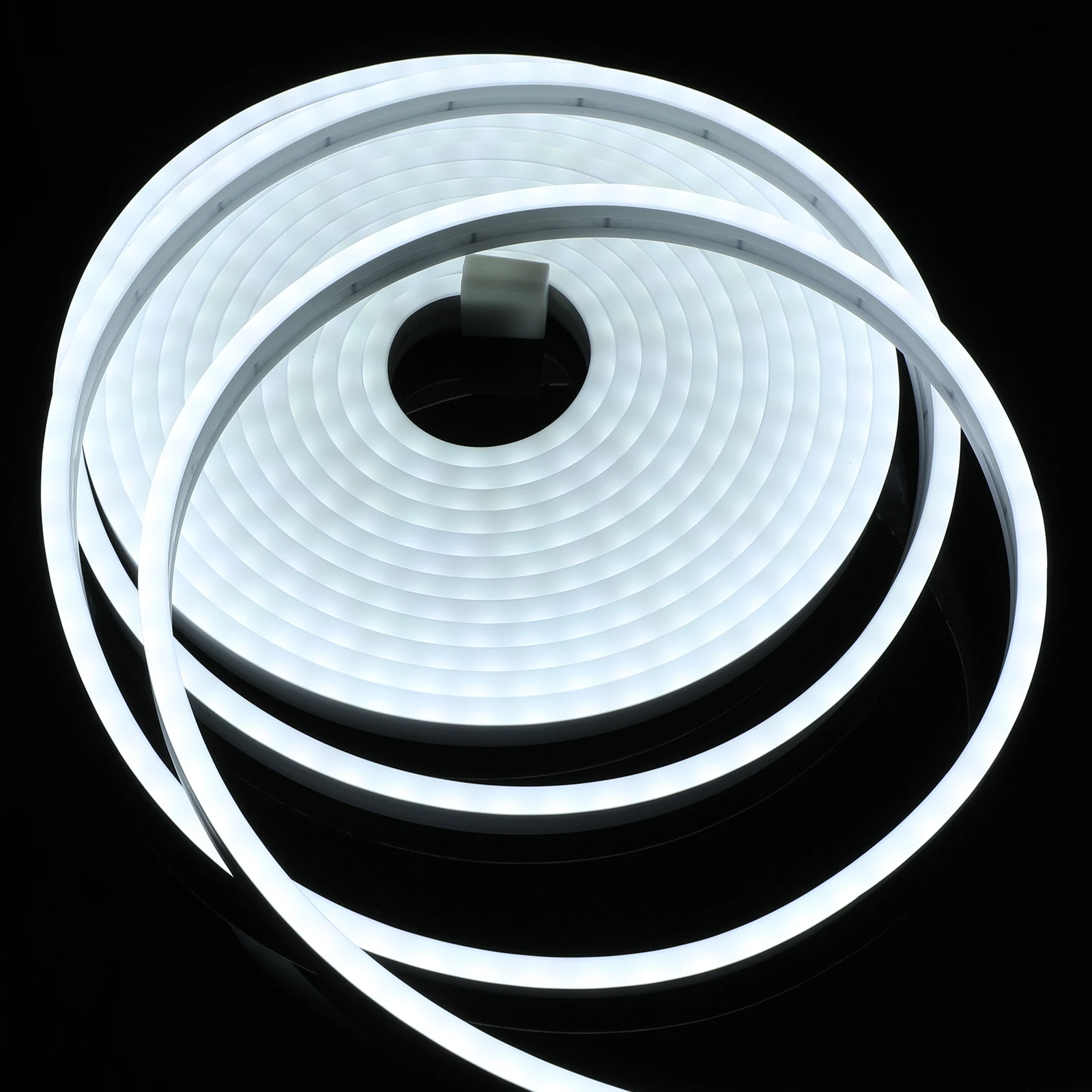 

5M Ice Blue LED Light Strip Flexible Rope Lighting Outdoor Garden PVC Indoor Power Supply Strip Lights Cool Lighting Decor