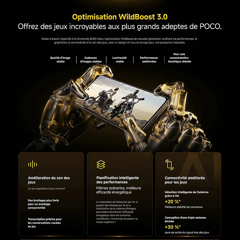 POCO X7 Pro 5G, NFC, Dimensity 8400-Ultra, cámara de 50 MP, pantalla CrystalRes AMOLED 1.5K 120 Hz, no incluye el cargador 4