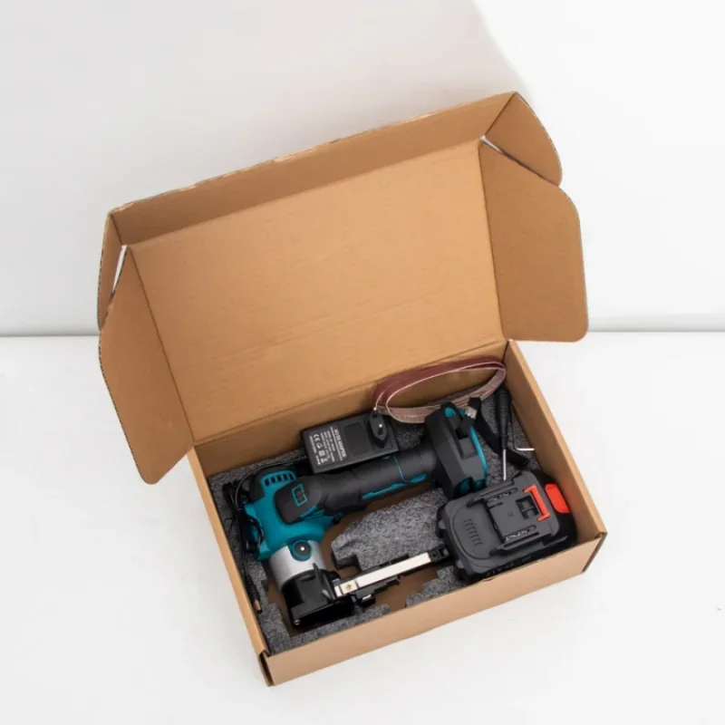 Lithium Battery Sanding Belt Machine Wireless Electric Sanding Machine Wood Metal Surface Rust Removal and Edge Trimming Tools