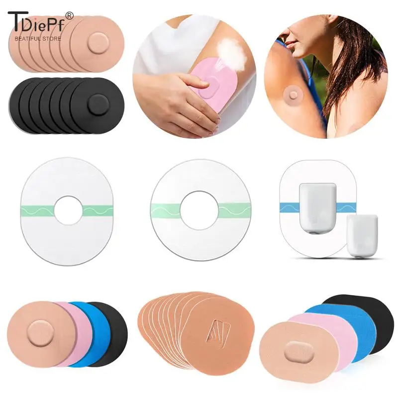 5/10/20Pc Adhesive Patches Waterproof Adhesive Patches Freestyle Libre Sensor Covers Patch Clear CGM Overpatch Tape Long Lasting