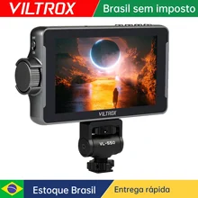 VILTROX DC-550 5,5 polegadas Profissional Monitor de Estúdio de Cámara HDMI Touch Screen Campo 3D Diretor LUT 1920x1080 4K 30Hz