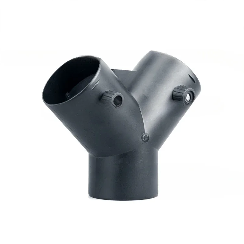 Three-way double valve 75 new herringbone Y-shaped interface pipe connecting parking heater channel