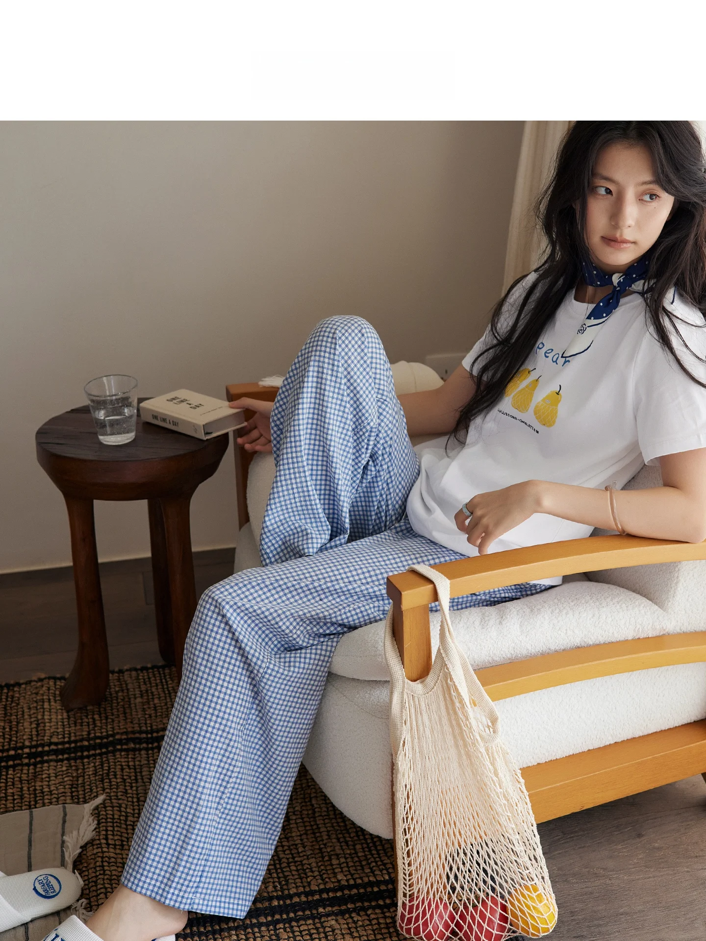 baiyan-new-summer-sleepwear-women's-cool-feeling-modal-cotton-home-clothes-anti-aging-short-sleeve-long-pants-set