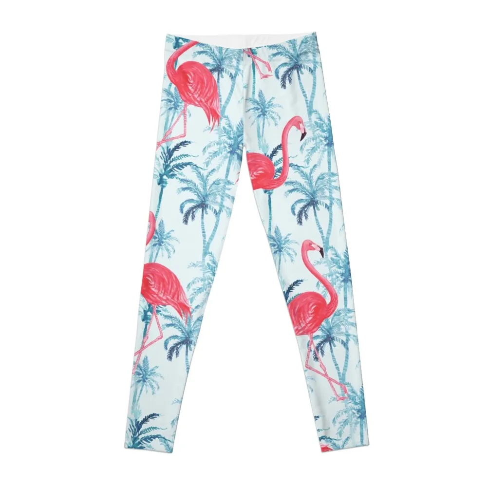 Flamingos in Paradise Leggings active wear for fitness Female legging pants sports for push up Womens Leggings