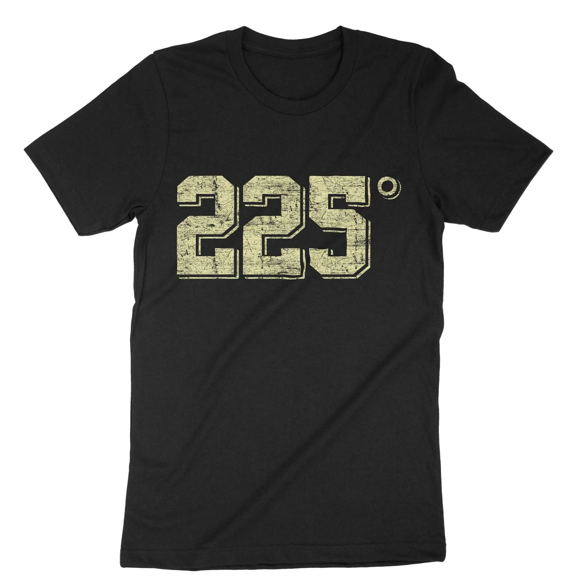 225 Degrees Grill Master T Shirt BBQ Grilling Barbecue Meat Dad Smoke That Pulled Pork