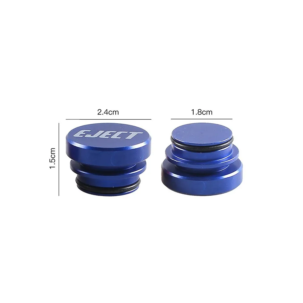 Aluminum Car Cigarette Lighter Cover Button Eject Button for Most Vehicles with Standard 12V Power Source