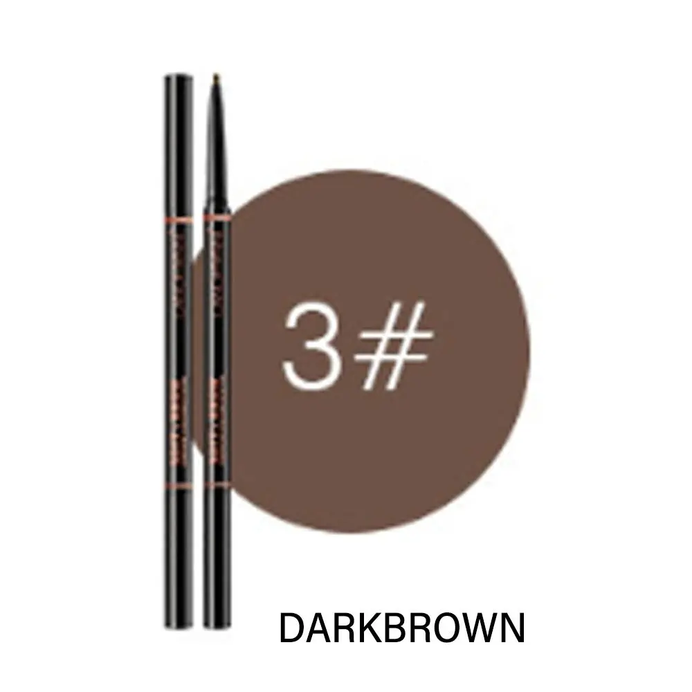 New Smudgeproof Eyebrow Pencil Natural Waterproof Eyebrow Pen Ultra Fine Easy Coloring Brow Enhancer
