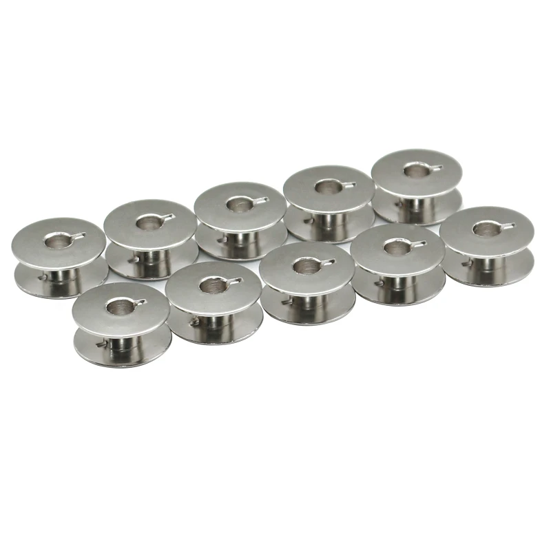 10-50pcs Sewing Machine Spool Accessories L Metal Bobbins (55623S) for Brother Bernina Janome Juki (SA159) (H12413002) Parts