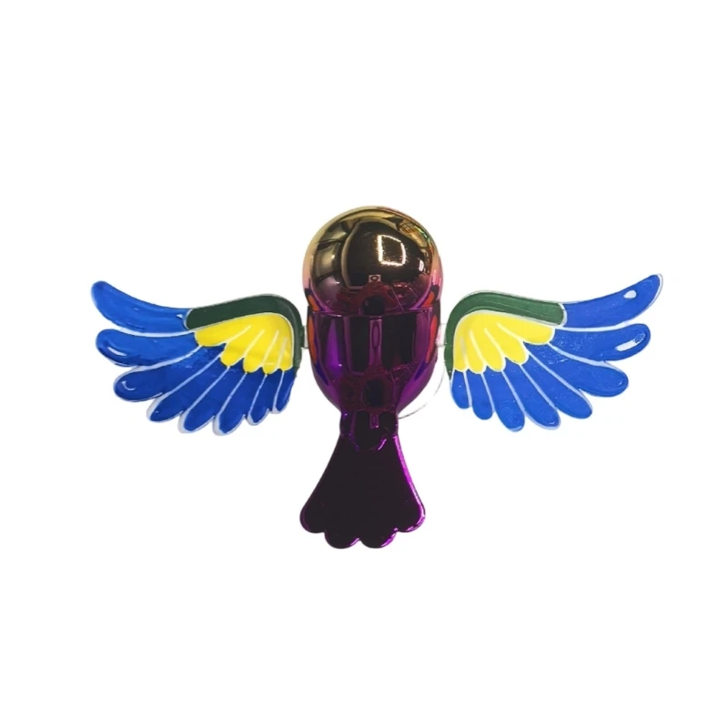 

Creative Wind Activated Moving Bird Ornament Flaps Wing For Vehicle Exterior