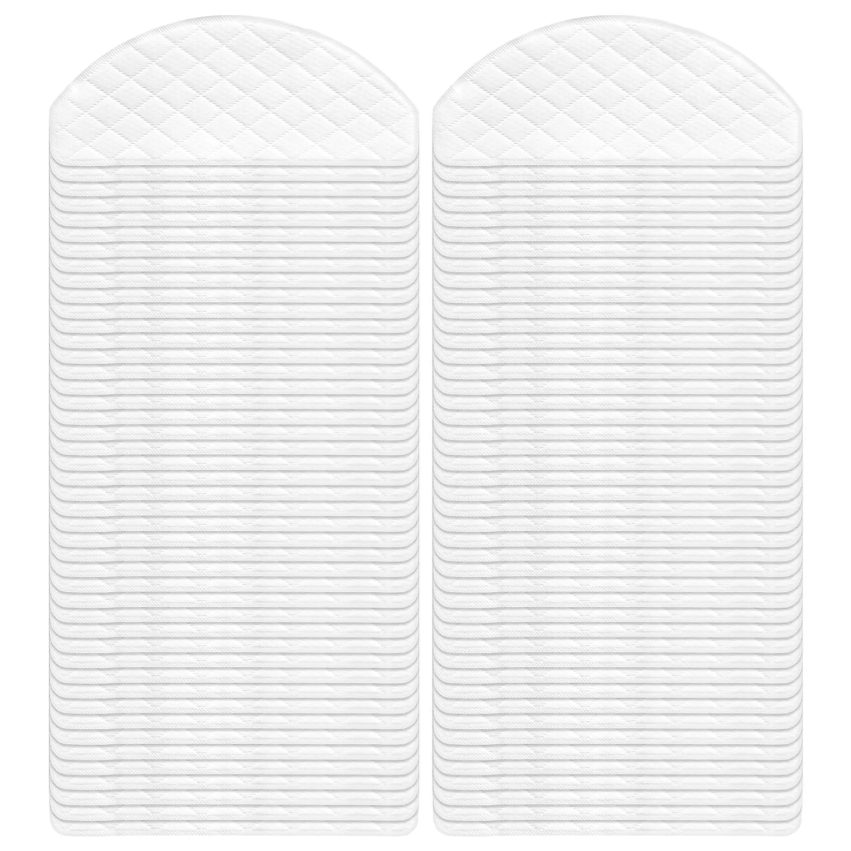 90 Pcs Disposable Rags for Ecovacs Deebot Ozmo T8 Vacuum Cleaner Mop Cloths Mopping Pads Spare Parts