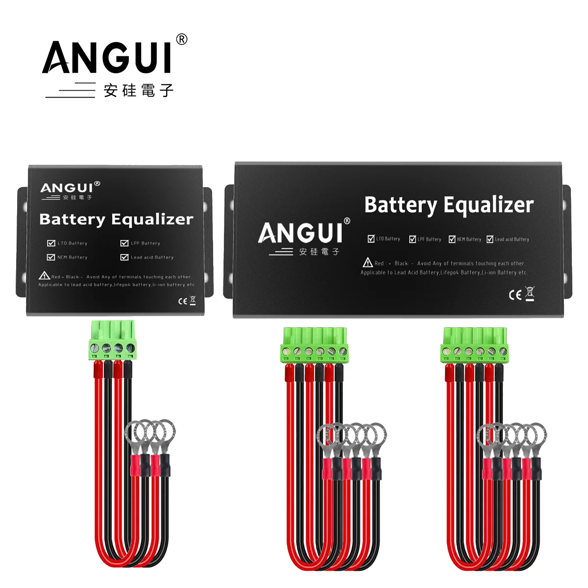 

ANGUI Battery Equalizer Batteries Protecter 24V 36V 48V 60V 72V 84V 96V 108V Voltage Controller Active Balancer Lead Acid Li-ion