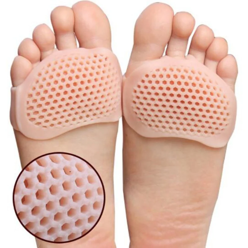 2 paires de séparateurs d'orteils en gel de silicone, protège-pieds orthopédiques pour hallux valgus, ajusteur de jointure, coussinets de soin des pieds