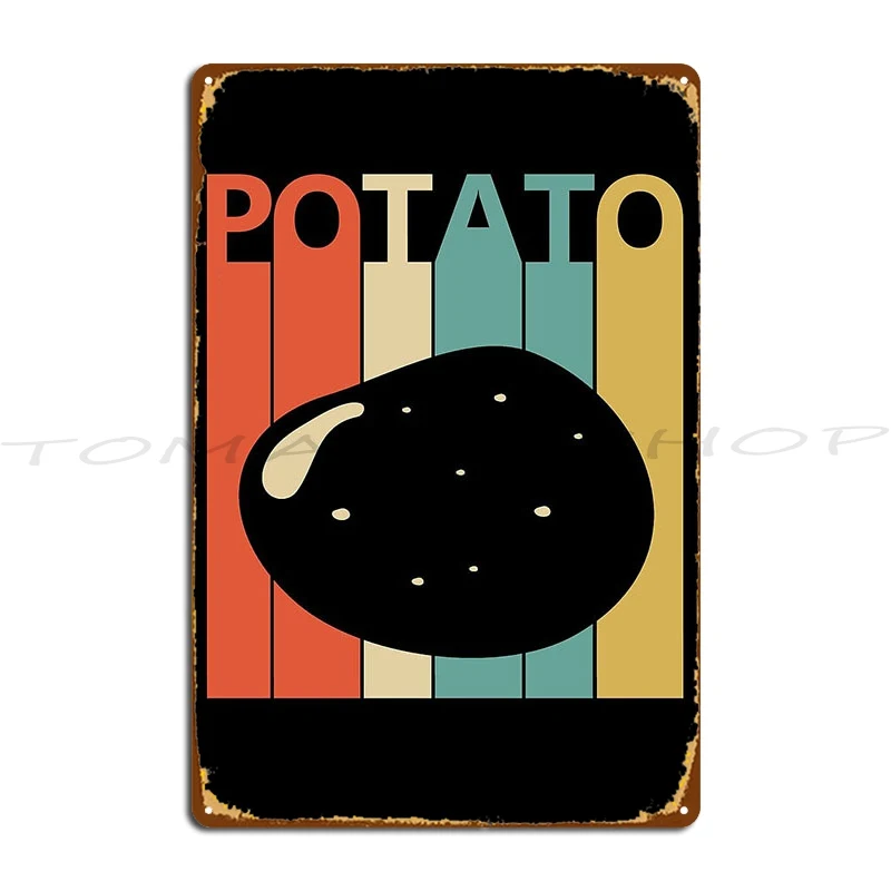 We Potatoes Weird Shaped Potatoes Anatomy of a good Metal Sign Kitchen Wall Decor Mural Club Character  Tin Sign Poster
