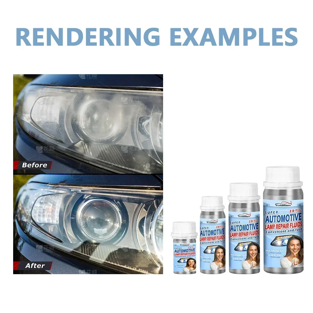 800ml Fari Polimero Liquido Faro Smalto Chimico Riparazione Fluido Ristrutturazione Riparazione Graffi Lucidatura Fari Kit