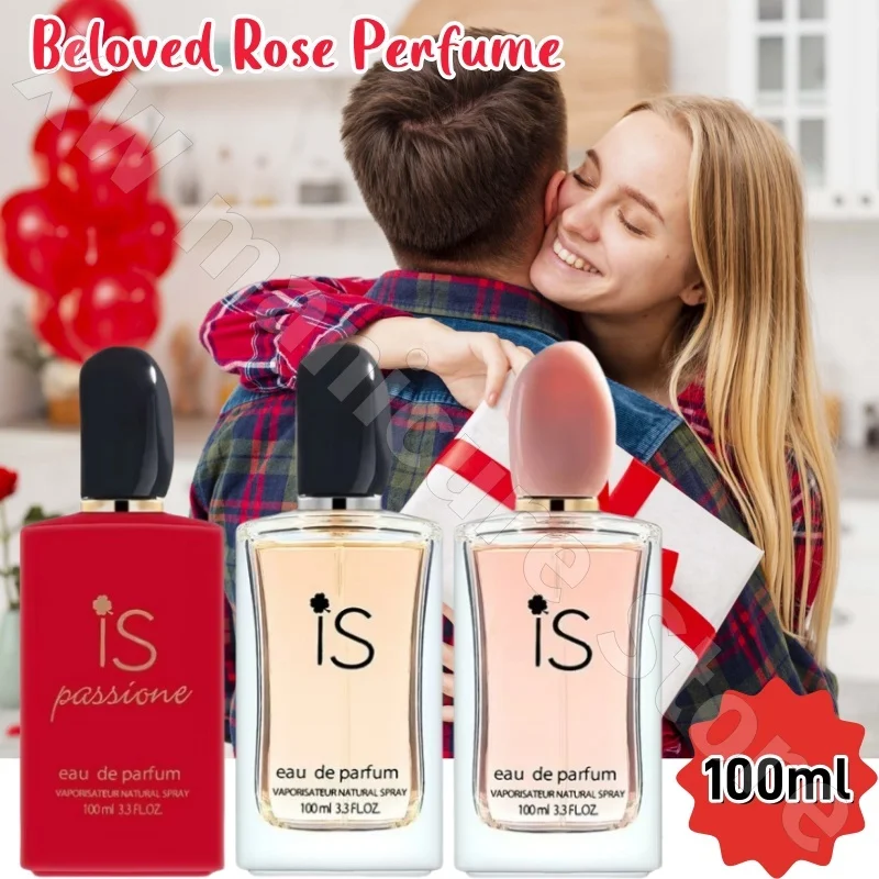 

Beloved Women's Perfume Red Temptation Charm Long-lasting Fragrance Fresh Natural Elegant Gentle Eau De Toilette 100ml