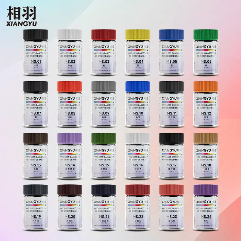 Nitrooil-based Paint Coloring Of Handheld Military Models Master Basic Color Series MS01-48