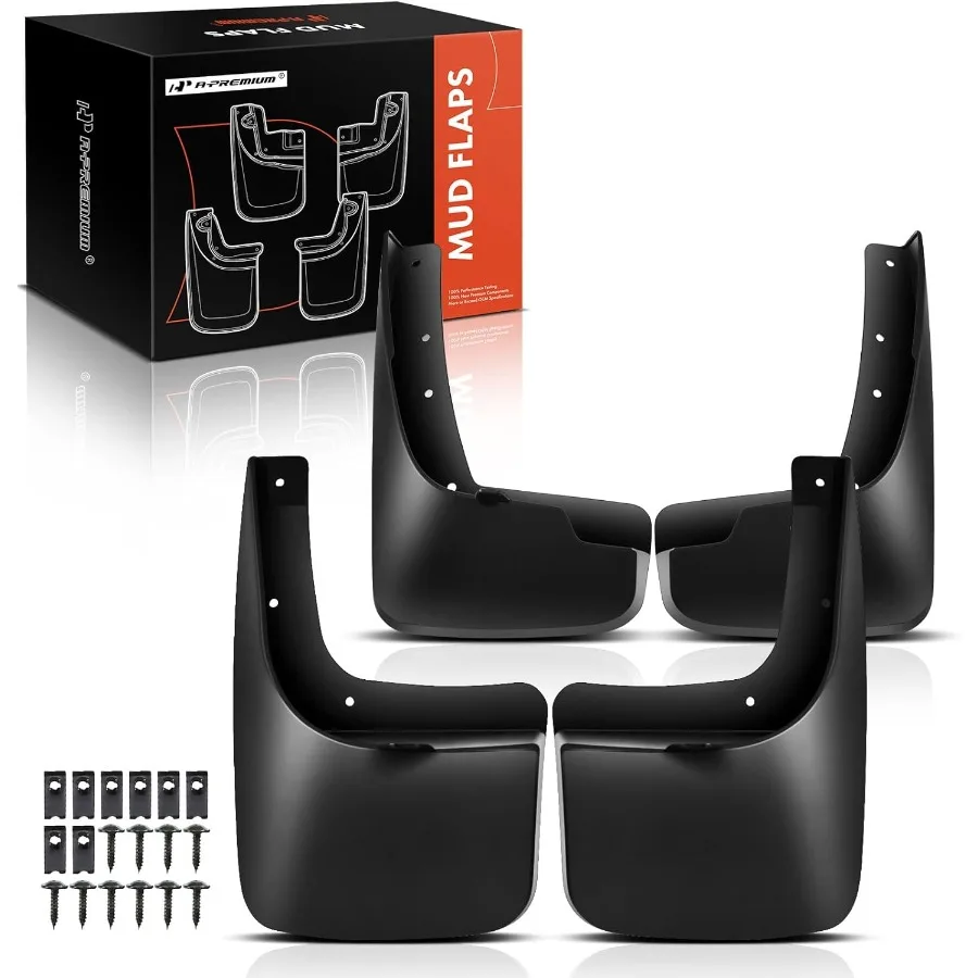 مجموعة من 4 قطع من واقيات الطين وواقيات الطين وواقيات الطين مع ملحقات الأجهزة المتوافقة مع سلسلة Jeep Liberty KK 2008201