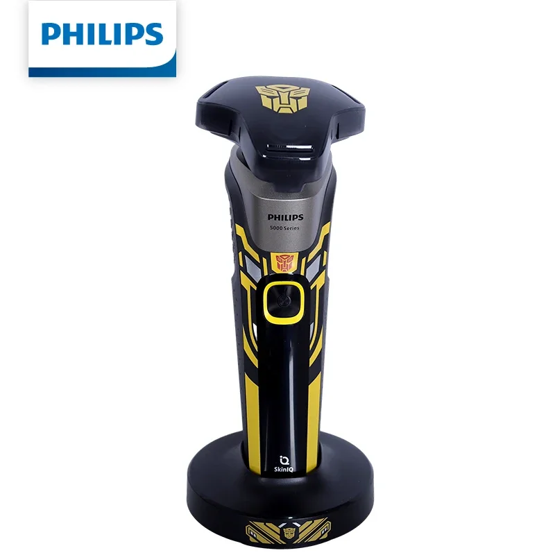 

Электробритва Philips Norelco S5618/09 SkinIQ с адаптивной насадкой PowerFlex, выдвижным триммером, для влажного и сухого бритья