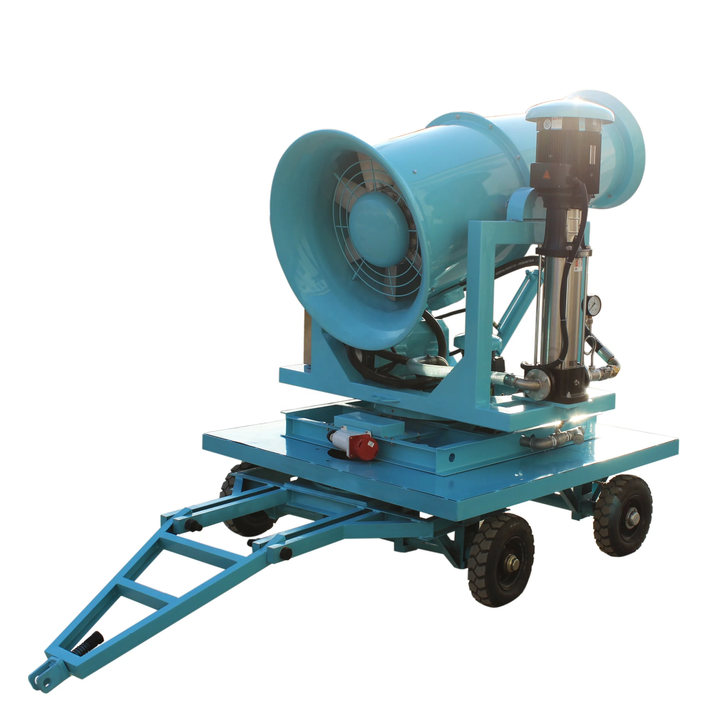 Pulvérisateur agricole télécommandé personnalisé pour mines, Machine de pulvérisation, canon à brouillard agricole, système de Suppression de la poussière