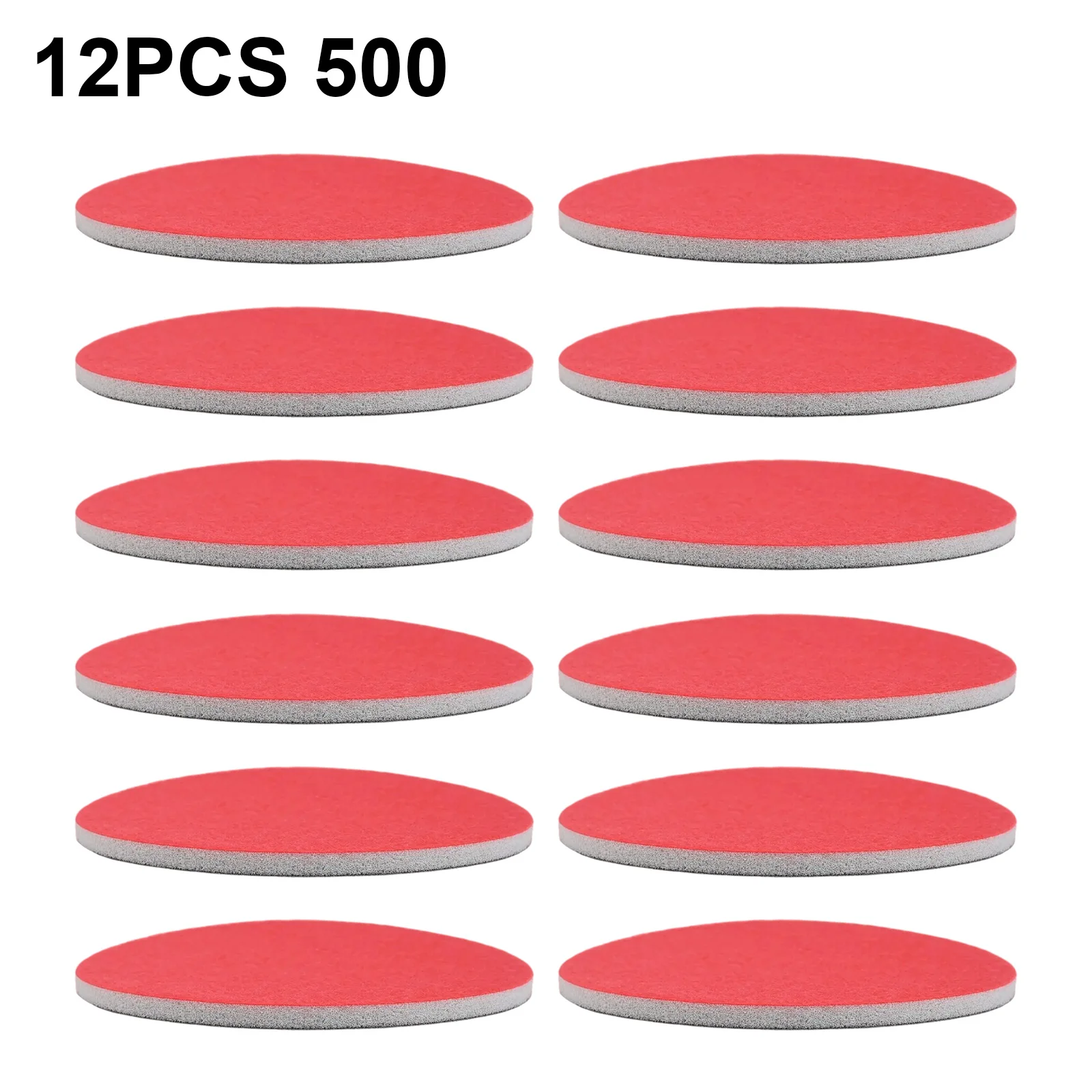 12 Piece Bowling Ball Sanding Pad Collection Featuring Five Grit Stages For Consistent Preparation Results