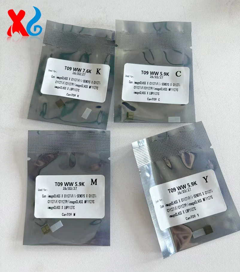 4PCS T09 Toner Cartridge Chip For Canon ImageCLASS X C1127iF I-SENSYS X C1127i C1127iF C1127P ImageCLASS MF1127C X LBP1127C