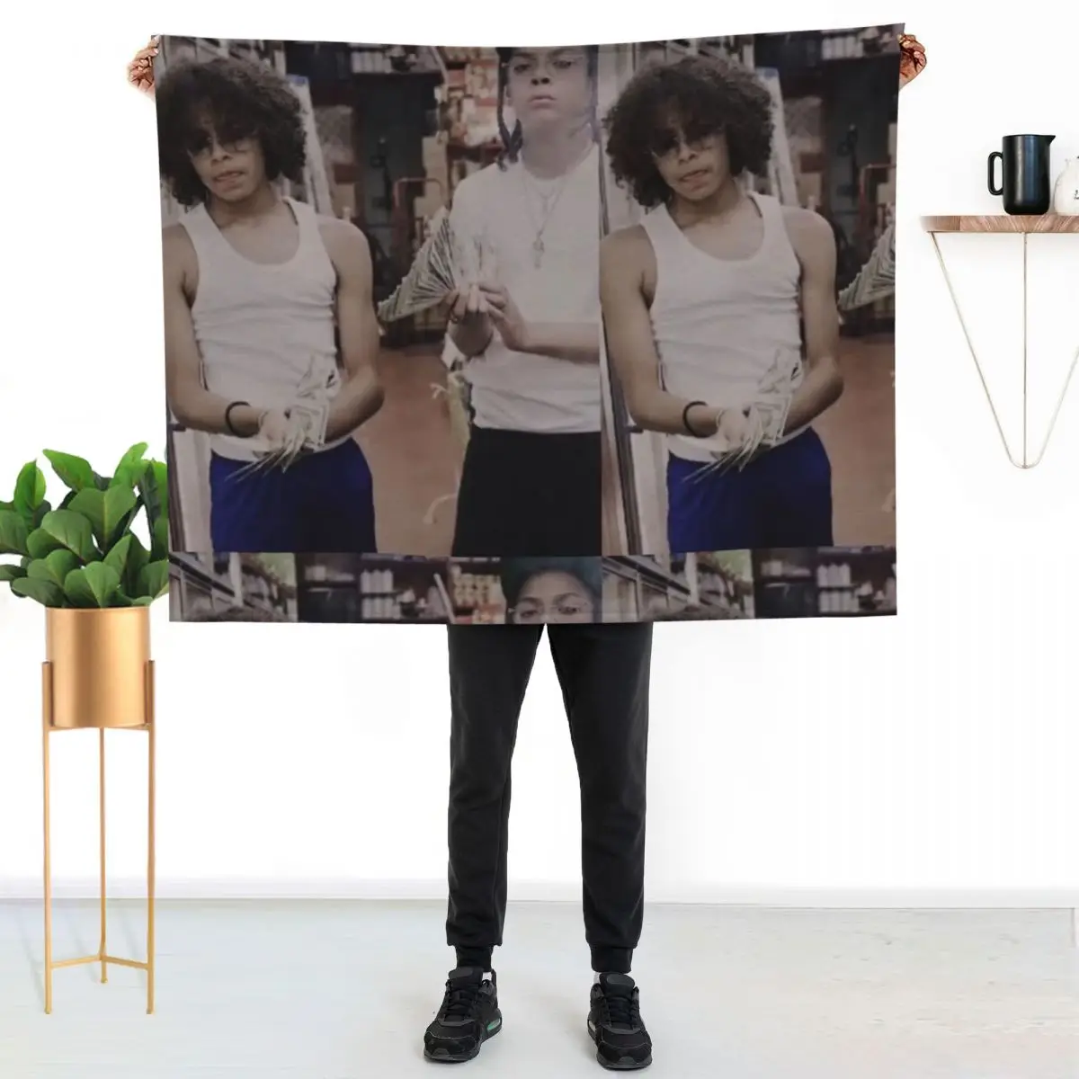 

Dd osama and friends Throw Blanket Air Conditioner Soft Blanket for Office Home