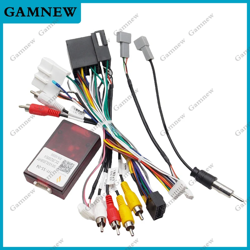 16Pin Car Wiring Harness Adapter Canbus Box Decoder For KIA Sportage Sorento Hyundai ix35 Tucson 2 2009-2015