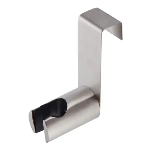 Stainless Steel 304 Shower Arm Bracket Wall Mounted Holder for Handheld Shower with Brushed Finish and Elegant Look