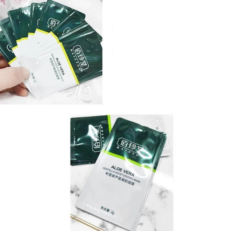 100pcs Centella Collagen Sleeping Facial Masks Moisturizing Anti-aging Oil-control Korean Face Mask Creams Beauty Skin Care