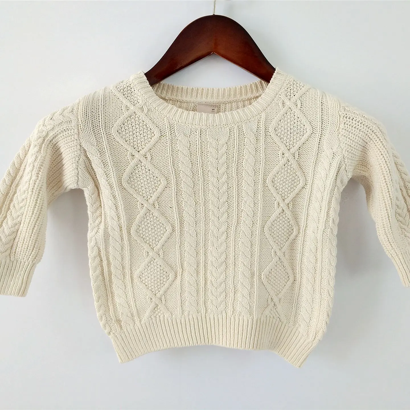 

Soft Comfortable Casual Women's Knitted Sweater New Two Fabrics Loose Fit Faionable Autumn Winter Warm round Ne ort Sle