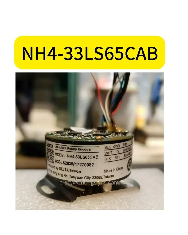 

NH4-33LS65CAB second-hand servo motor encoder, in stock, tested ok， function normally