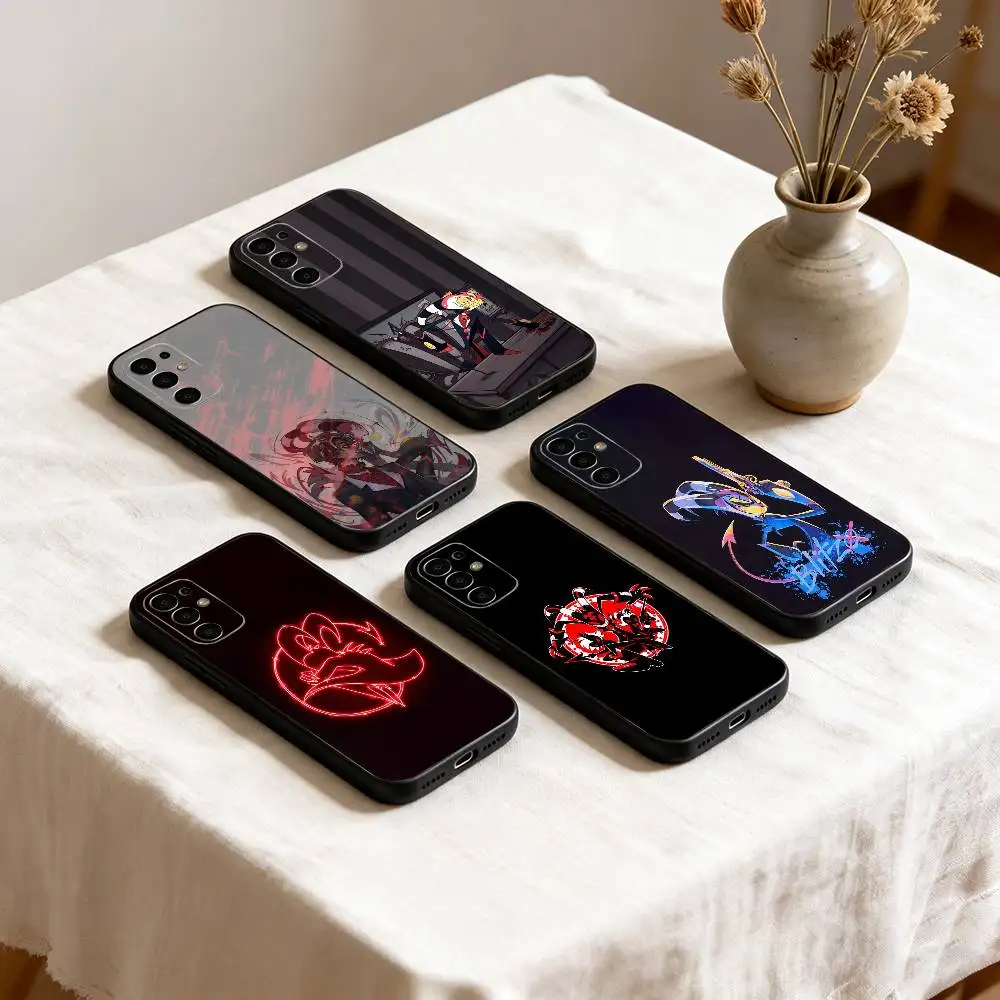 B-Blitzo H-Helluva Boss  Phone Case Black Silicone Soft For Samsung S25,S24,S21,S22,S23,S30,Ultra,S20,Plus,Fe,Lite