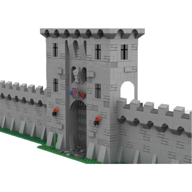 City Street View Series Modular Castle Architecture MOC-86758 Building Block Model Kit DIY Experts Education Kid Bricks Toy Gift