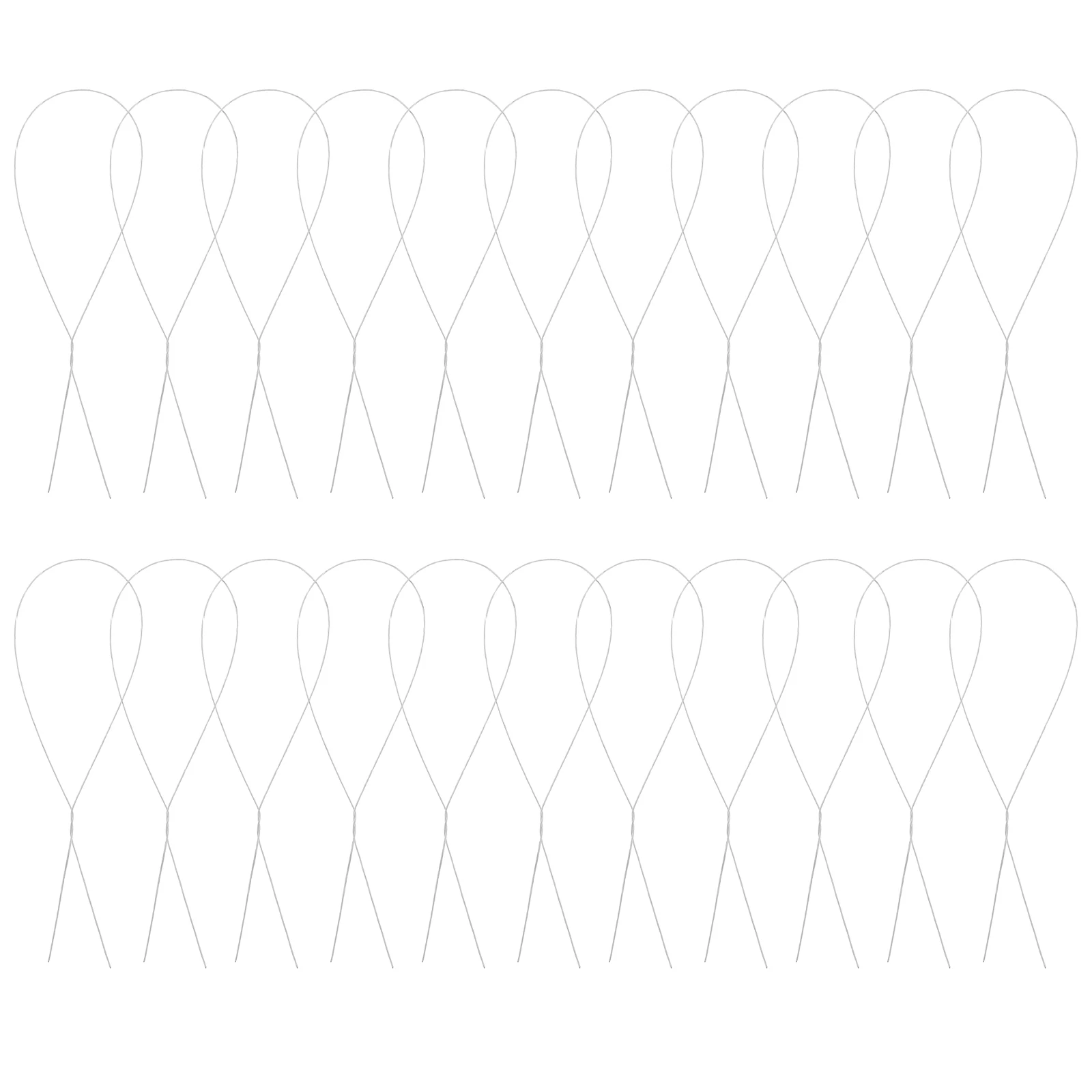 

50pcs Floral Stem Wire Paper Rattan Rose Branch Craft Supplies for DIY Artificial Decor Arrangement Wreaths Bouquets