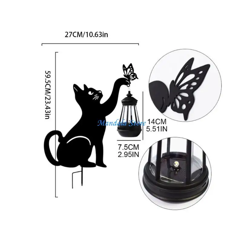 U2JC Garten-Wege-Lampe, Kreativität Freien, dekorative Landschaft für Weg, Terrasse