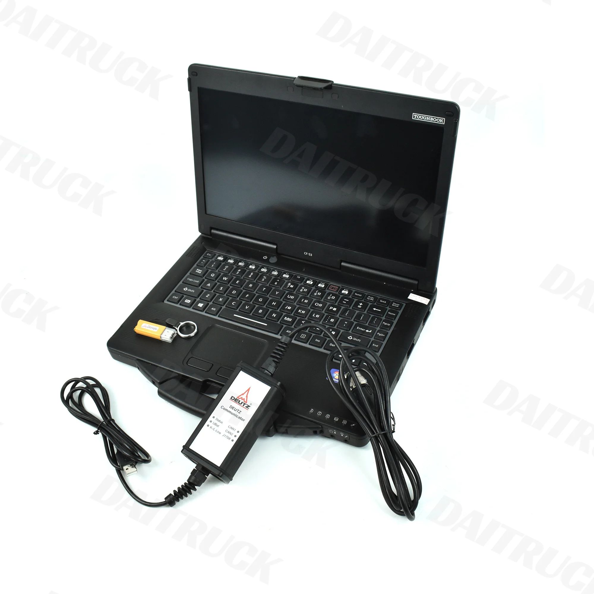 For Deutz Decom SerDia4.0 key dongle serdia2010 Diagnosis Scanner tool CF53 Laptop