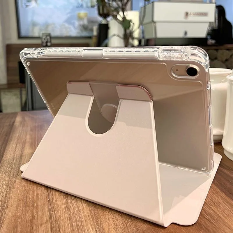 

Rotating Acrylic HD Transparent Hard Shell For Huawei MatePad 11.5 PaperMatte 11 Air 11.5 Pro 11 10.1 Pro10.8 10.4 With Pen Slot