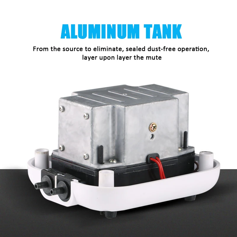 

220-240V Silent Aquarium Oxygen Pump Mini Portable Fish Tank Air Pump 16L/Min Large Flow Air Compressor Aquarium Accessories