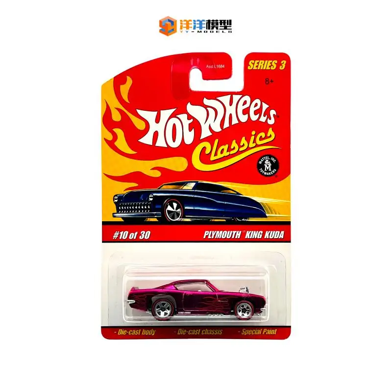 

Hot Wheels classics 1:64, Плимут Кинг, коллекция, литые под давлением модели-тележки, украшения