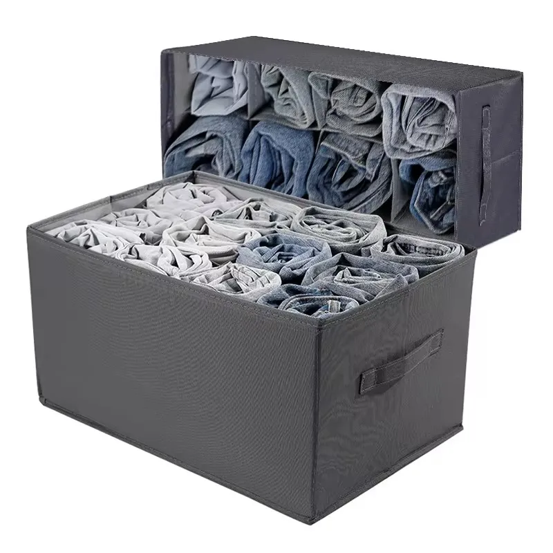 

Jeans Closets Clothes Organizer Pants Storage Box Cabinet Organizer Drawers Underwear Socks T-Shirt Wardrobe Storage Organizers